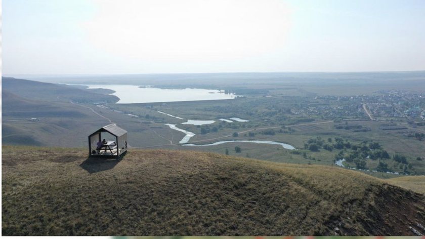 Реальное фото: Беседка